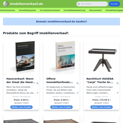 Screenshot imobilienverkauf.de