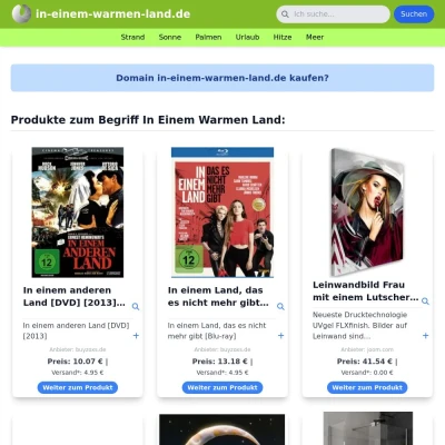 Screenshot in-einem-warmen-land.de