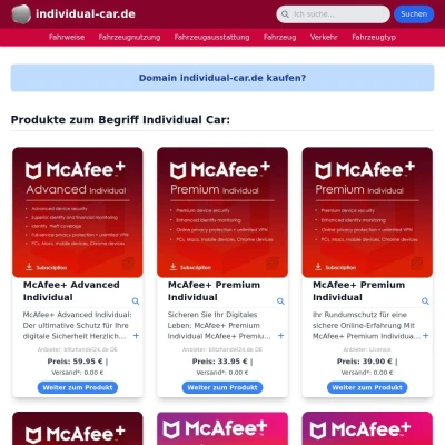 Screenshot individual-car.de