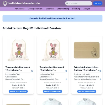 Screenshot individuell-beraten.de