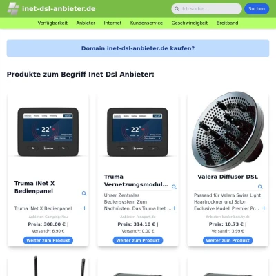 Screenshot inet-dsl-anbieter.de