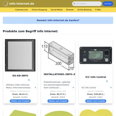 Screenshot info-internet.de