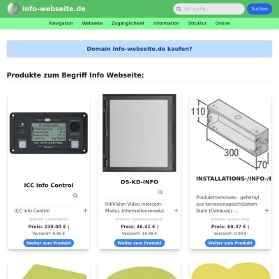 Screenshot info-webseite.de
