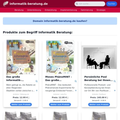 Screenshot informatik-beratung.de