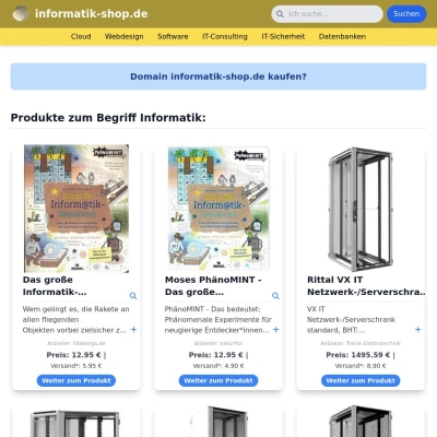 Screenshot informatik-shop.de