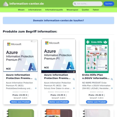 Screenshot information-center.de