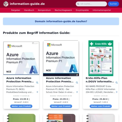 Screenshot information-guide.de
