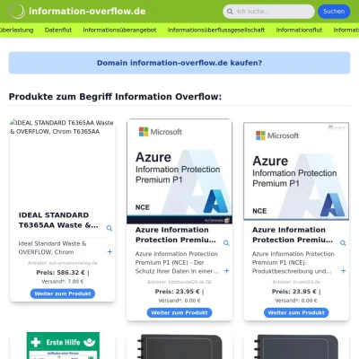 Screenshot information-overflow.de