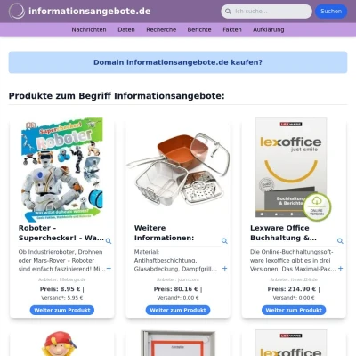 Screenshot informationsangebote.de