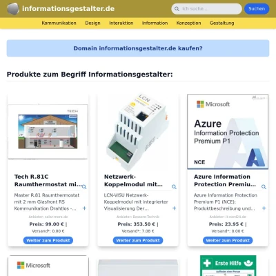 Screenshot informationsgestalter.de