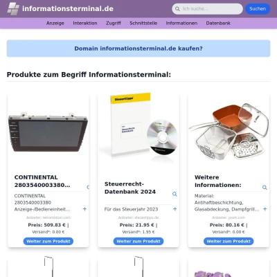 Screenshot informationsterminal.de