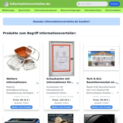 Screenshot informationsverteiler.de