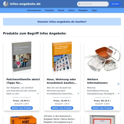 Screenshot infos-angebote.de