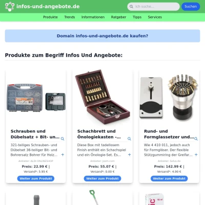 Screenshot infos-und-angebote.de