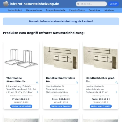 Screenshot infrarot-natursteinheizung.de