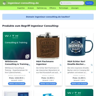 Screenshot ingenieur-consulting.de