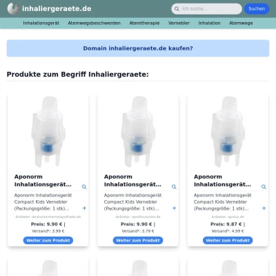 Screenshot inhaliergeraete.de