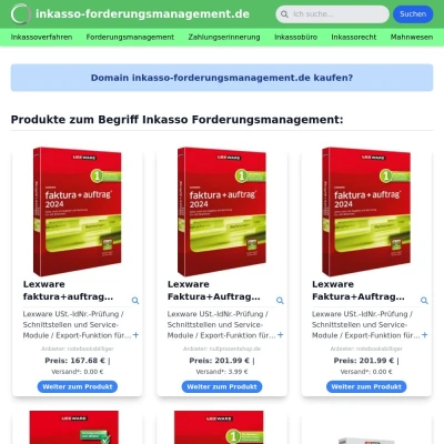 Screenshot inkasso-forderungsmanagement.de