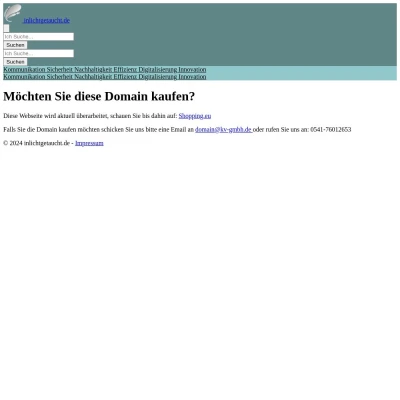 Screenshot inlichtgetaucht.de