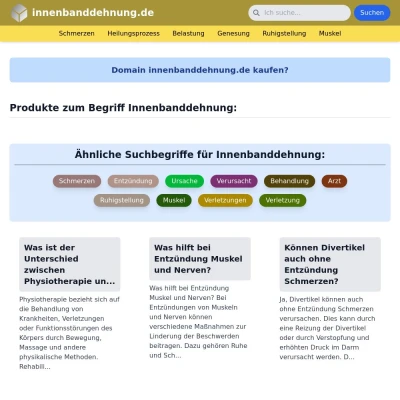 Screenshot innenbanddehnung.de