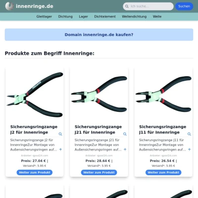 Screenshot innenringe.de