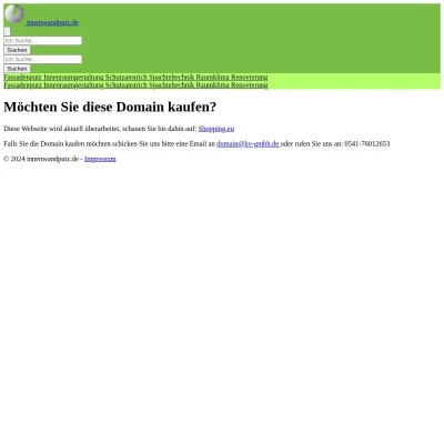 Screenshot innenwandputz.de