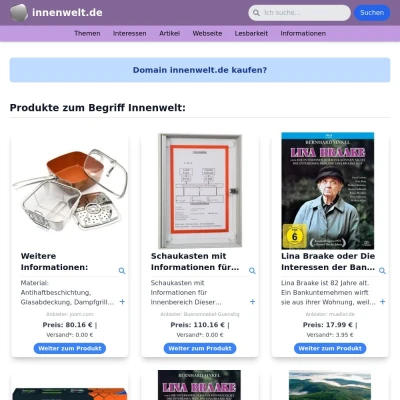 Screenshot innenwelt.de