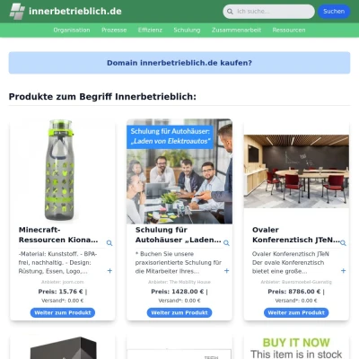 Screenshot innerbetrieblich.de