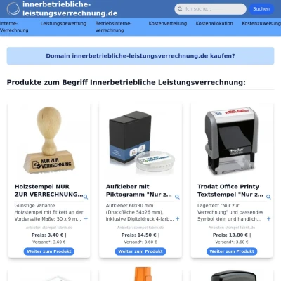 Screenshot innerbetriebliche-leistungsverrechnung.de