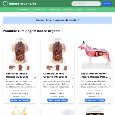 Screenshot innere-organe.de