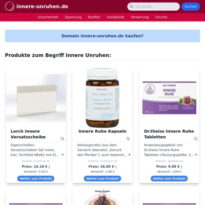 Screenshot innere-unruhen.de
