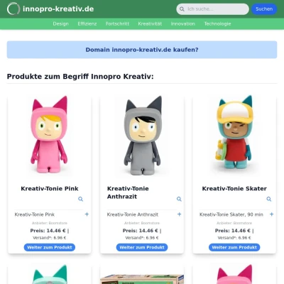 Screenshot innopro-kreativ.de