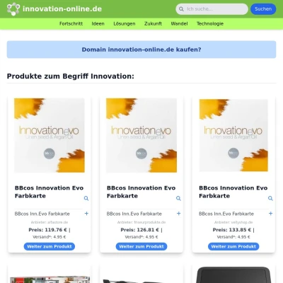 Screenshot innovation-online.de