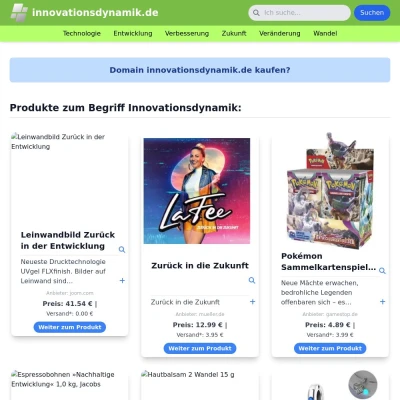 Screenshot innovationsdynamik.de