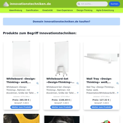 Screenshot innovationstechniken.de