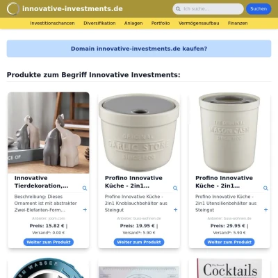 Screenshot innovative-investments.de