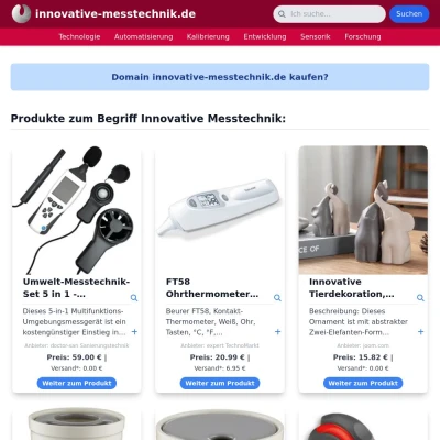 Screenshot innovative-messtechnik.de