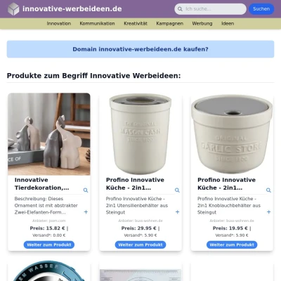 Screenshot innovative-werbeideen.de