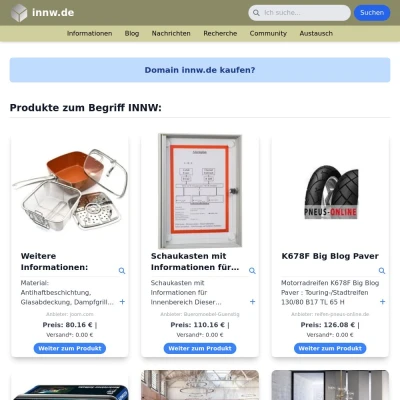 Screenshot innw.de
