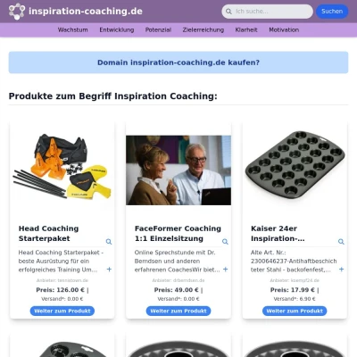 Screenshot inspiration-coaching.de