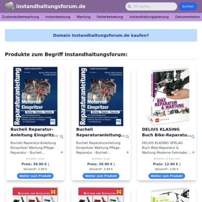 Screenshot instandhaltungsforum.de