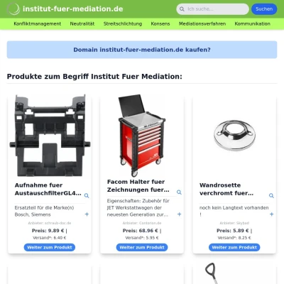 Screenshot institut-fuer-mediation.de