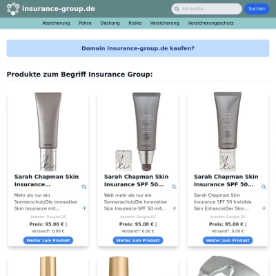 Screenshot insurance-group.de