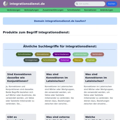 Screenshot integrationsdienst.de