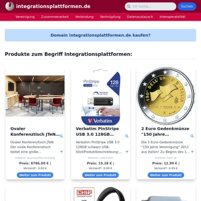 Screenshot integrationsplattformen.de