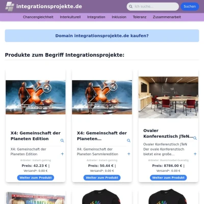 Screenshot integrationsprojekte.de