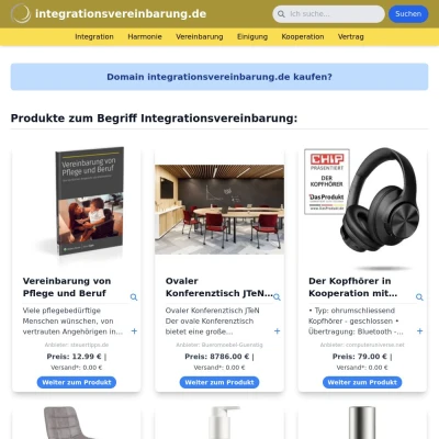 Screenshot integrationsvereinbarung.de