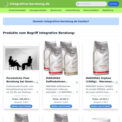 Screenshot integrative-beratung.de