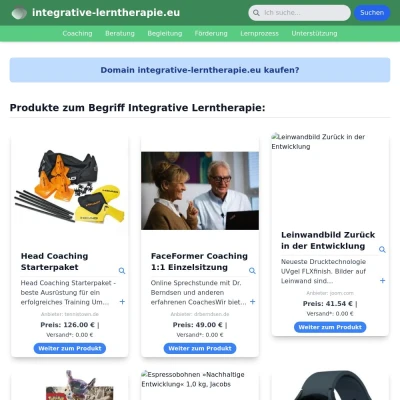 Screenshot integrative-lerntherapie.eu