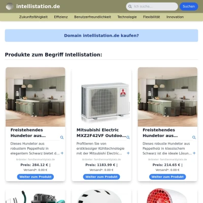 Screenshot intellistation.de